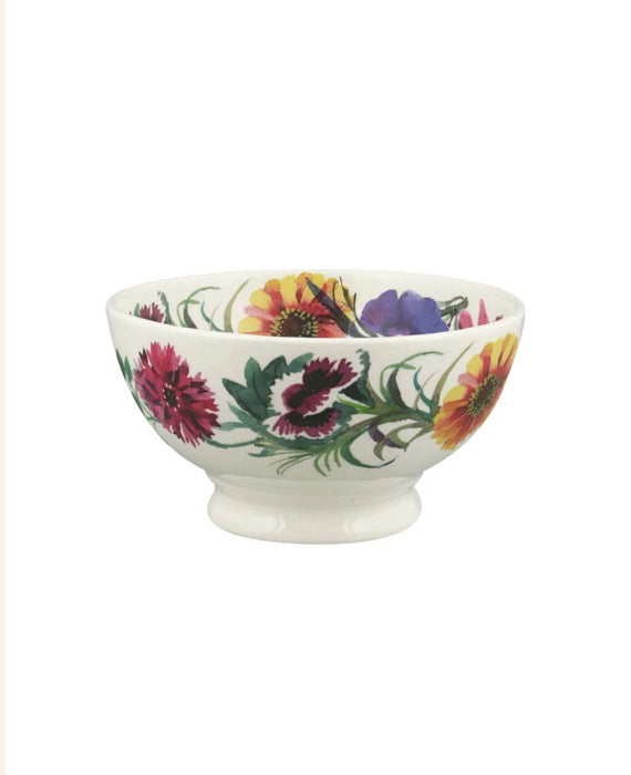 Garden Flowers French Bowl
