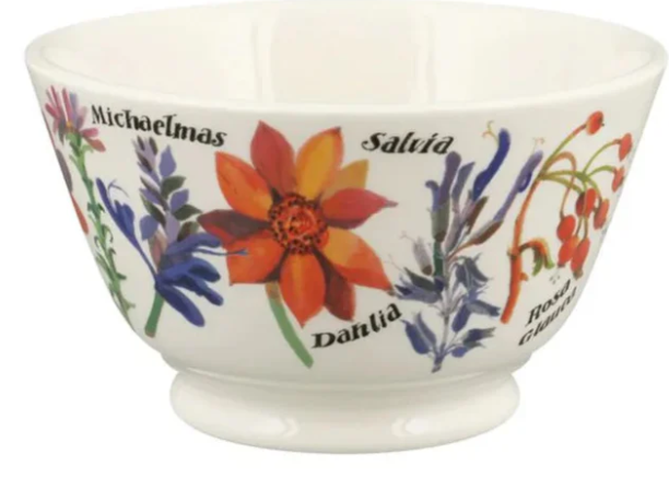 Autumn Flower Small Old Bowl