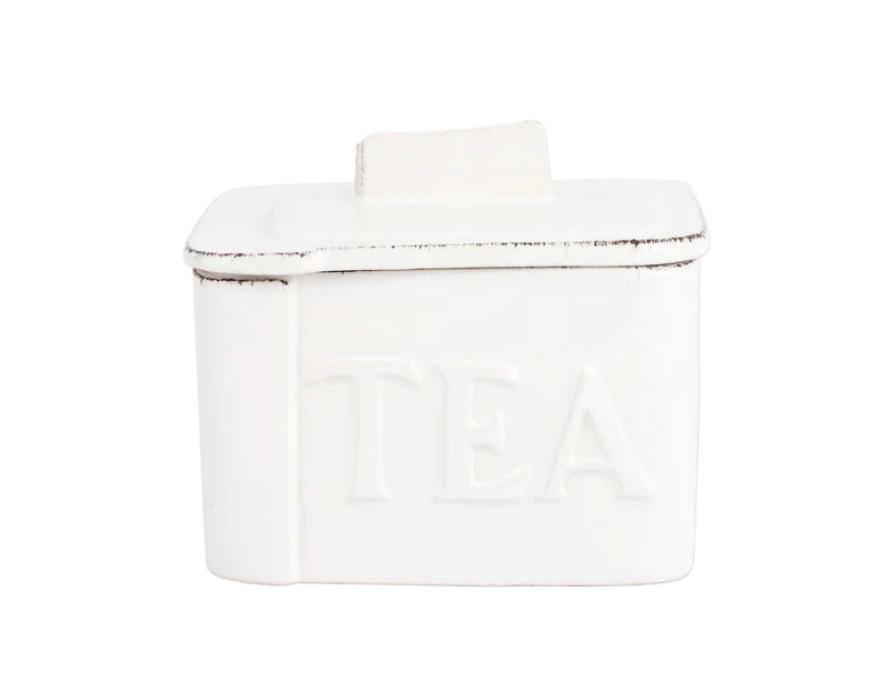 Lastra White Tea Canister