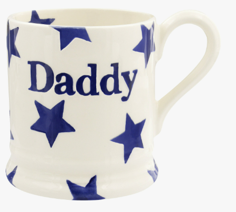 Blue Star Daddy 1/2 Pint Mug