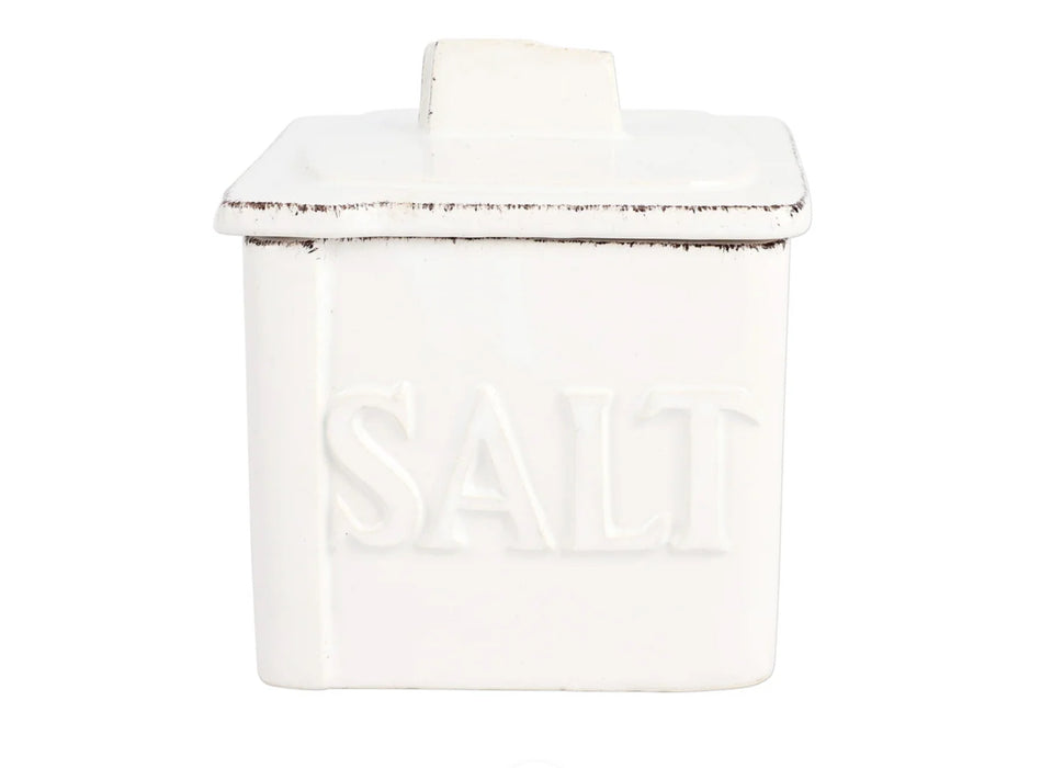 Lastra White Salt Cellar