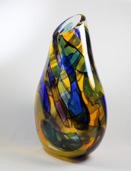Stain Glass Vase