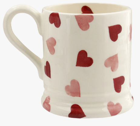 Pink Hearts Mummy 1/2 Pint Mug