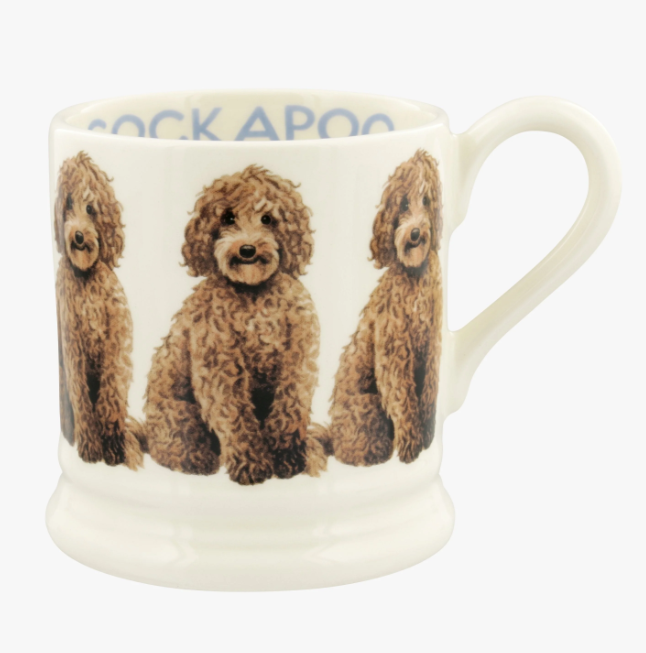 Dog Cockapoo 1/2 Pint Mug
