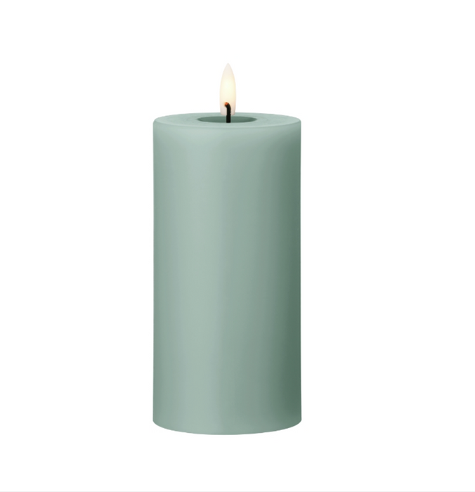 LED Pillar Candle - Jade Stone (no. 67)