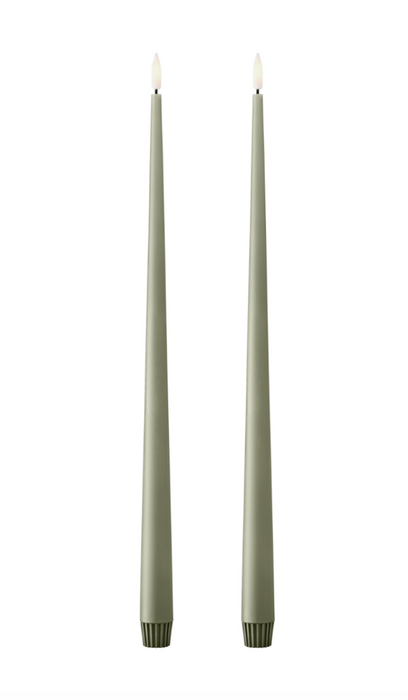 LED Taper Candles - Artichoke (no. 69)