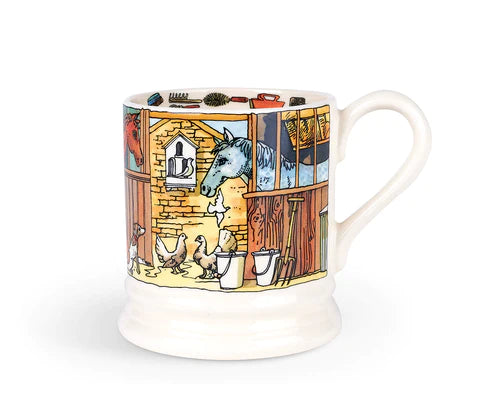 Down at the Stables 1/2 Pint Mug