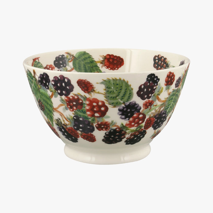 Blackberries Medium Old Bowl