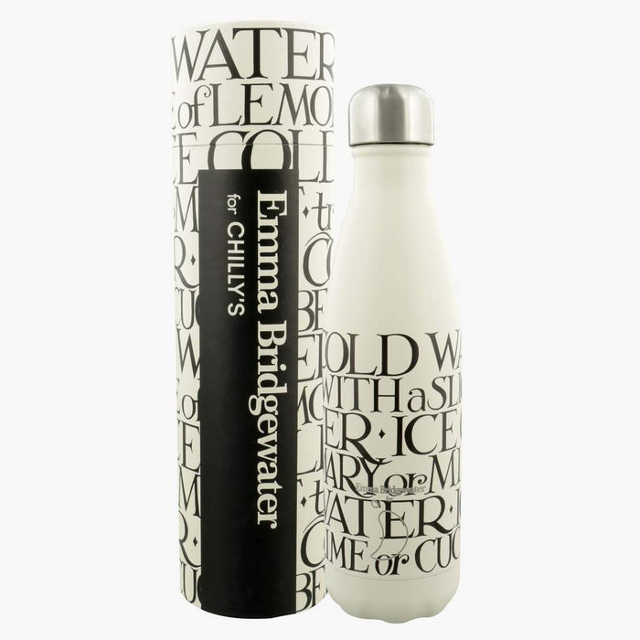 Black Toast Insulated Bottle