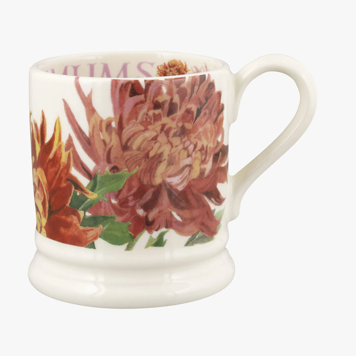 Flowers Chrysanthemum 1/2 Pint Mug