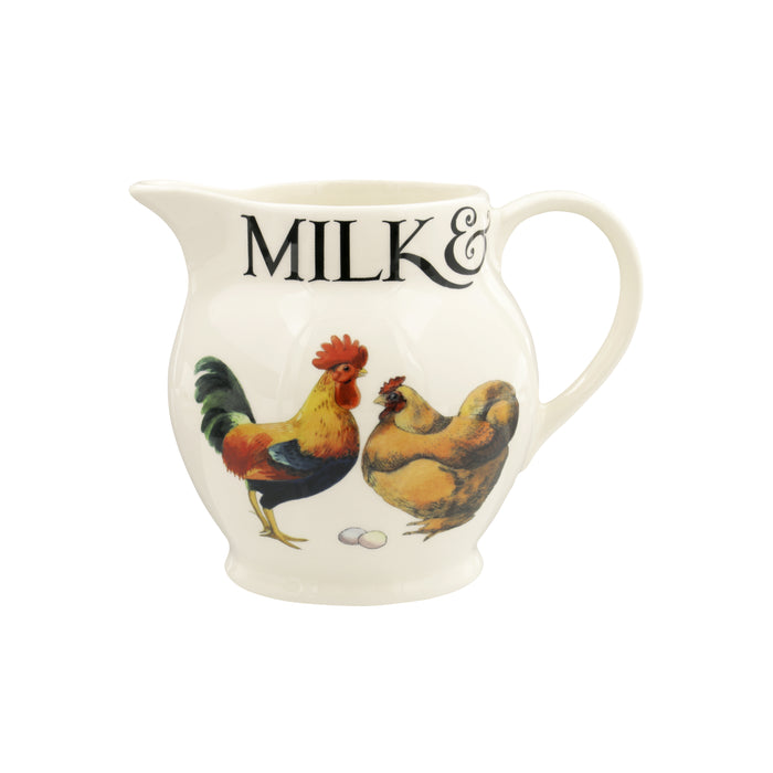 Rise & Shine Milk & Cream 1/2 Pint Jug