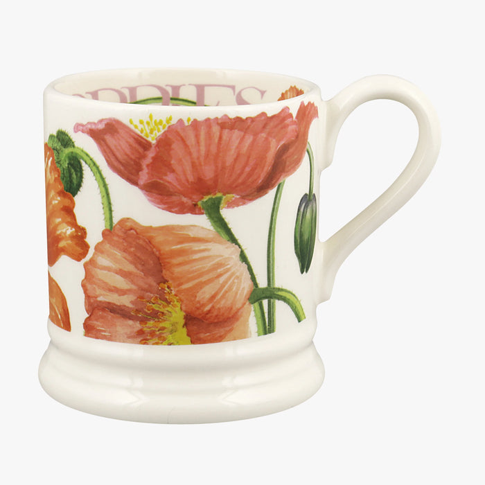 Red Poppy 1/2 Pint Mug