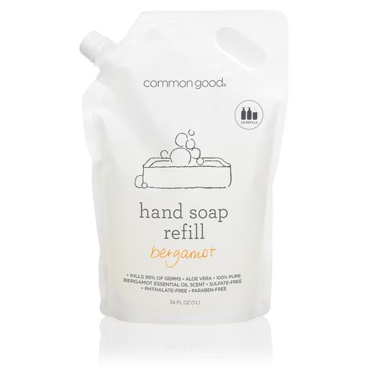 Hand Soap Refill Pouch - Bergamot
