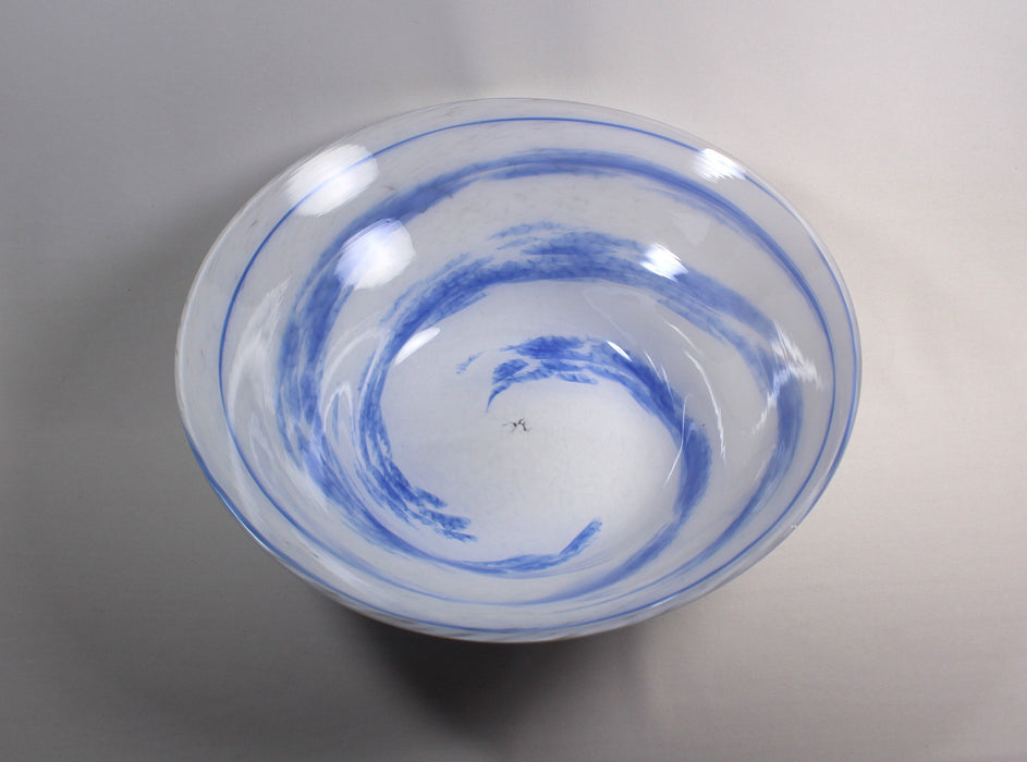 Blue Swirl Bowl