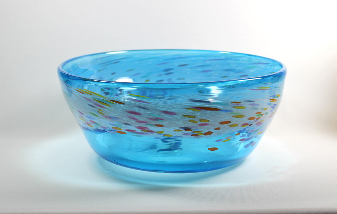 Aqua Blue Bowl