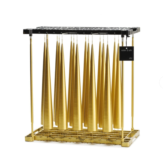 Cone Candle - Gold