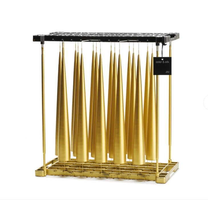 Cone Candle - Gold