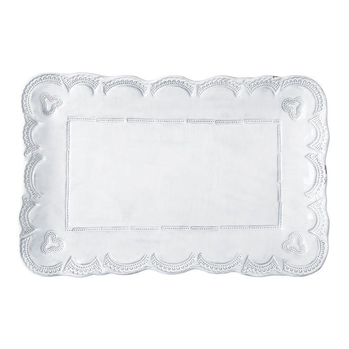 Incanto Lace Small Rectangular Platter
