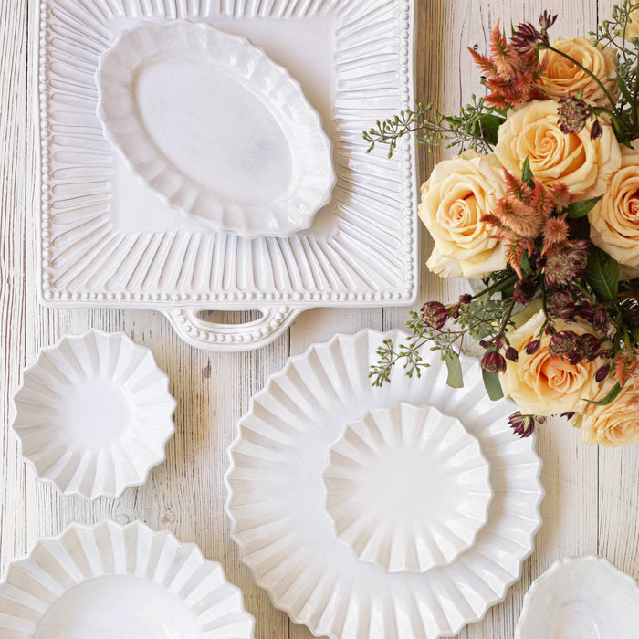 Incanto Stripe Handled Square Platter