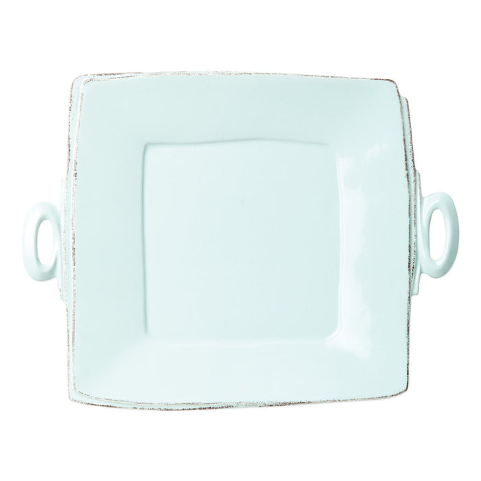 Lastra Handled Square Platter