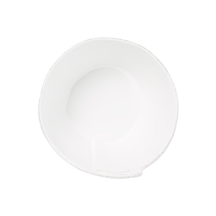 Lastra White Medium Stacking Bowl