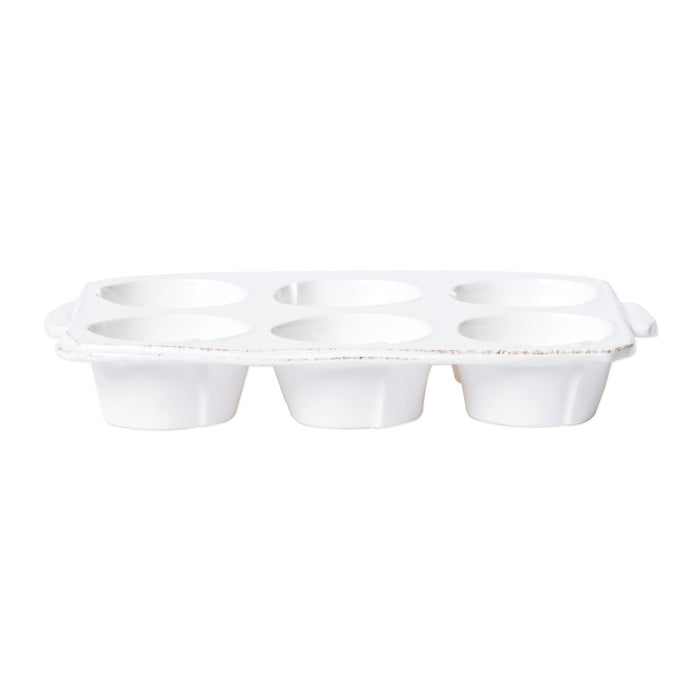 Lastra White Muffin Tin