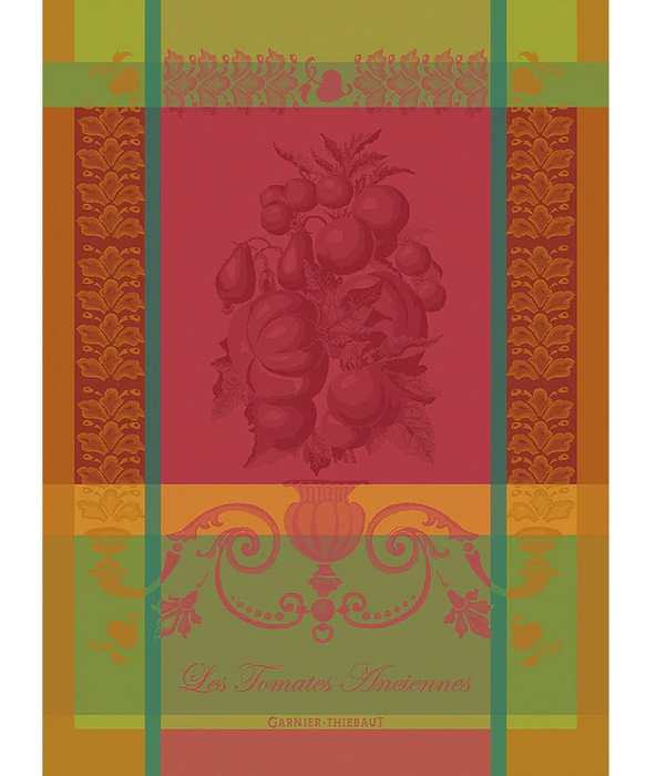 Jacquard Tea Towel - Les Tomates Anciennes