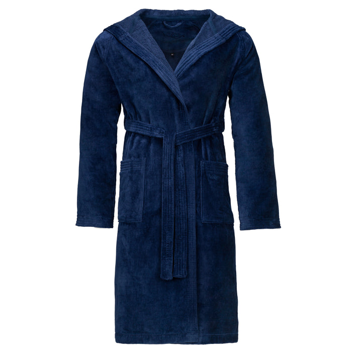 Navy Texas Bathrobe