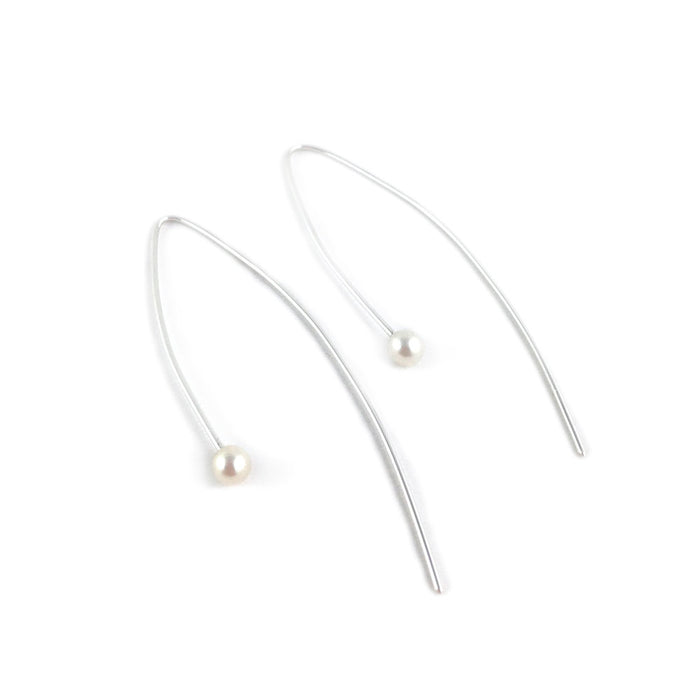Pretty Pearls Earrings - White