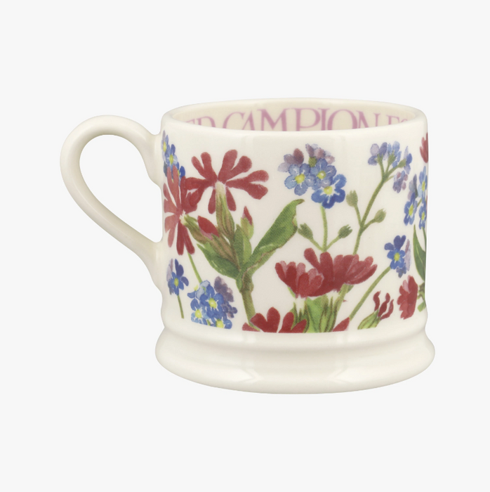 Forget Me Not & Red Campion Small Mug