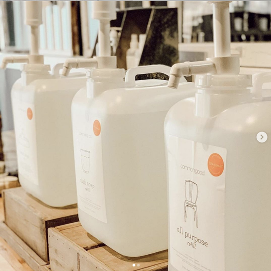 In-Store Refill Containers– At Home