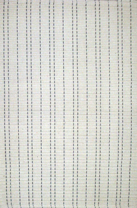 Saddle Stitch Ivory Rug