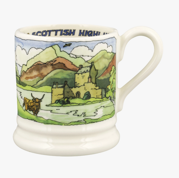 Landscapes Of Dreams Scottish Highlands 1/2 Pint Mug