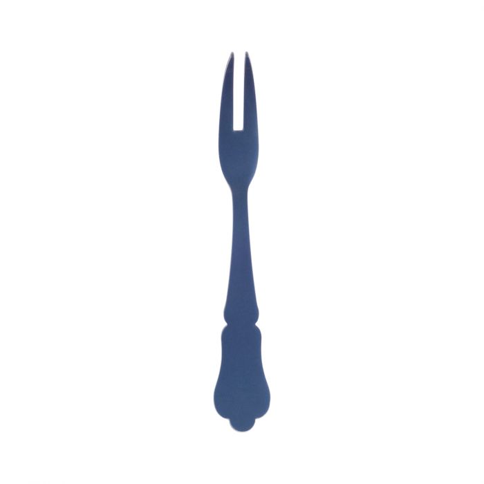 Honorine Cocktail Fork - Steel Blue
