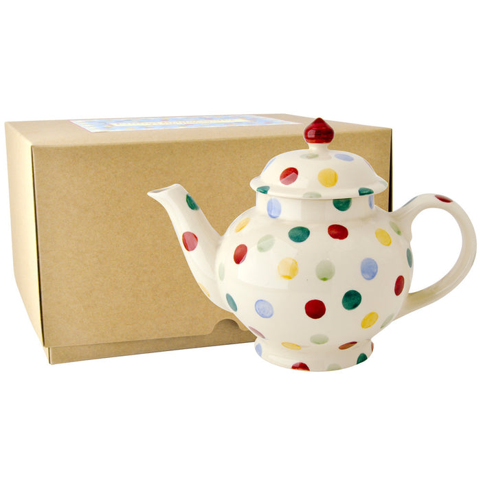 Polka Dot 4 Cup Teapot
