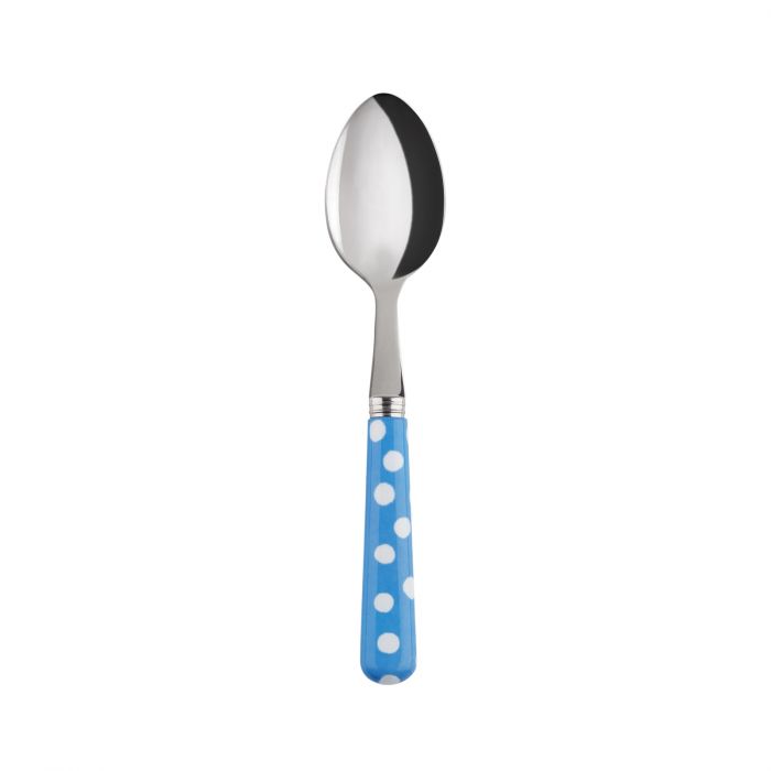 Pop! Spoon - Light Blue Polka Dot