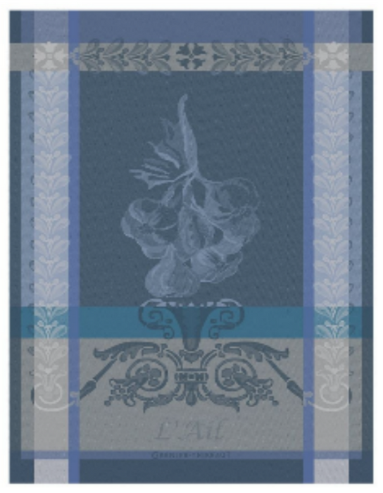 Jacquard Tea Towel - Ail Ardoise