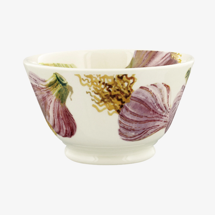 Vegetable Garden Garlic Small Old Bowl