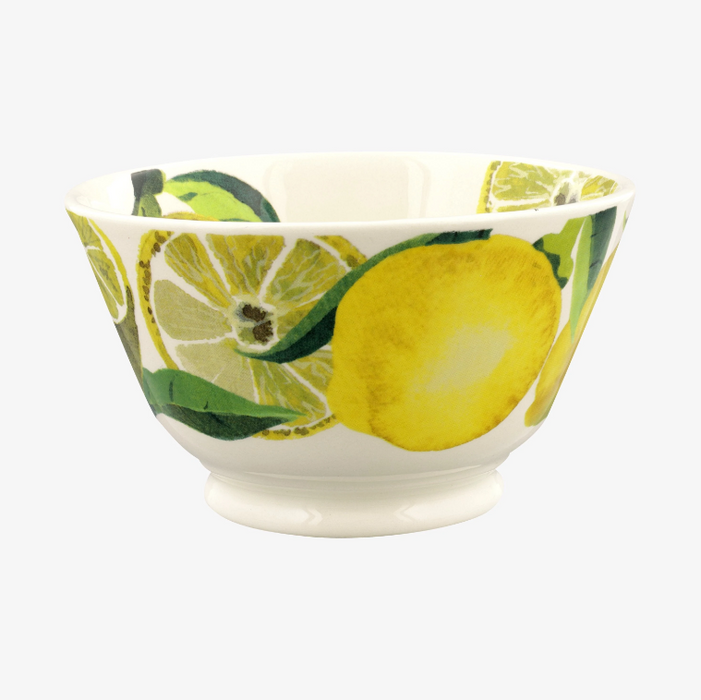 Vegetable Garden Lemons Small Old Bowl