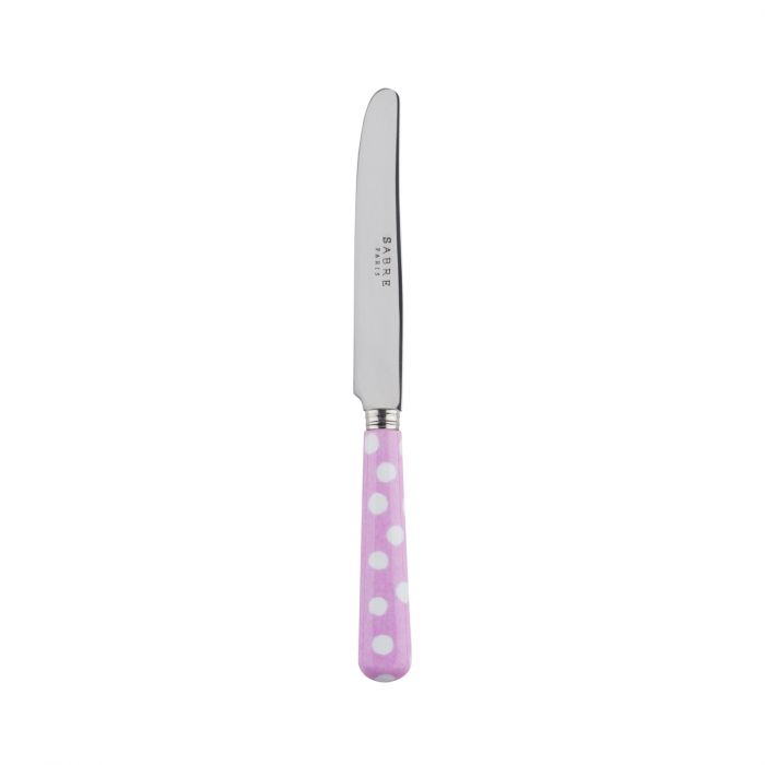 Pop! Breakfast Knife - Pink Polka Dot