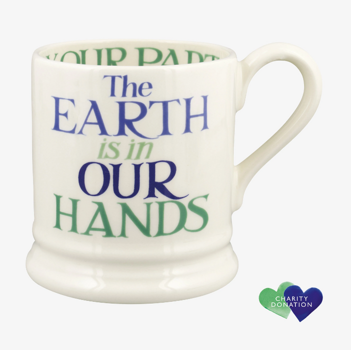 Rainbow Toast In Our Hands 1/2 Pint Mug