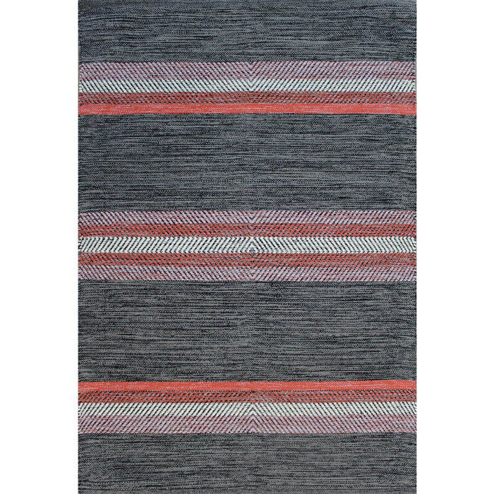 Rivera Black & Red Rug